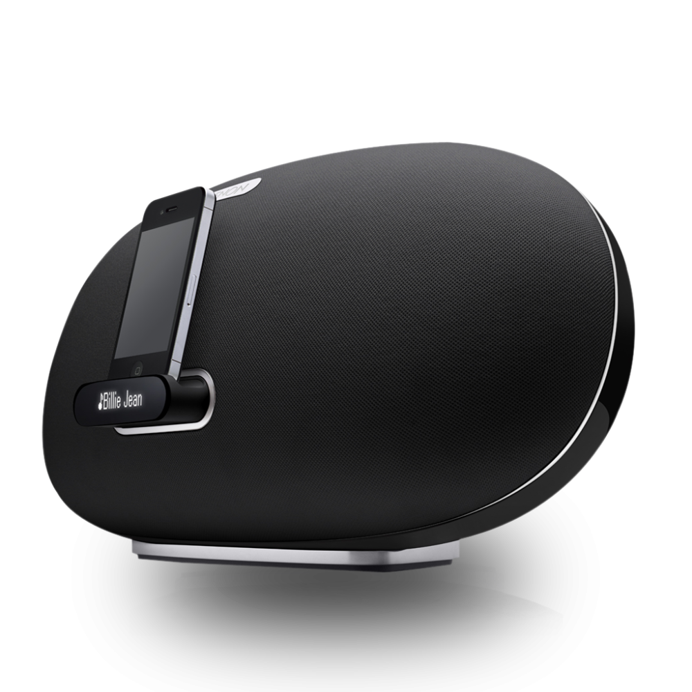 Denon DSD500 Cocoon Wireless Network Speaker iPod Dock in Black