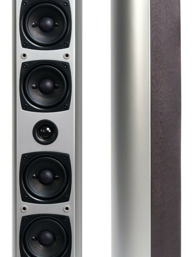 Audio Pro Cinema C6 speakers in silver