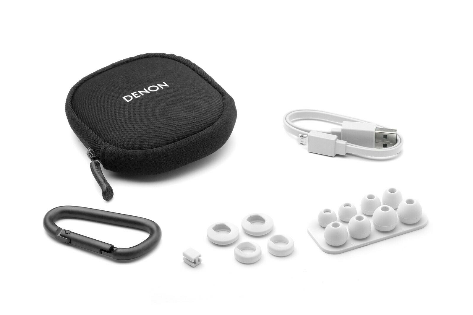 Denon AH-C160 Wireless Headphones in White - Image 2