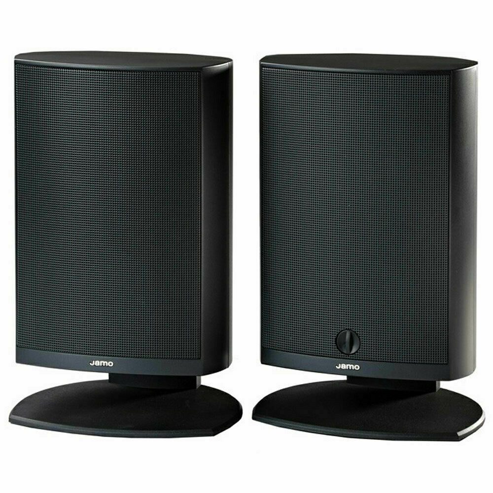 Jamo P-345 active speakers in black