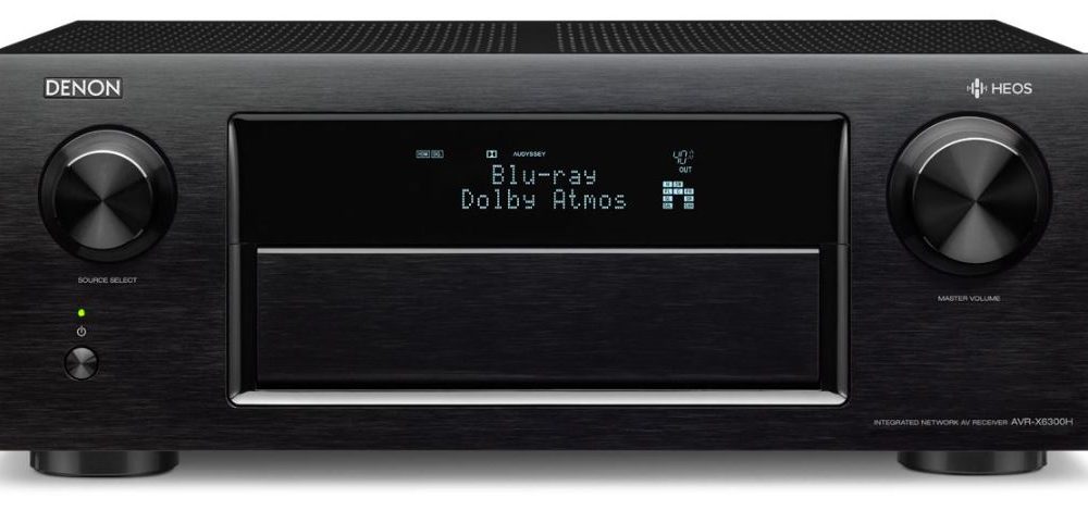Denon AVRX6300H Home Theatre Receiver in Black