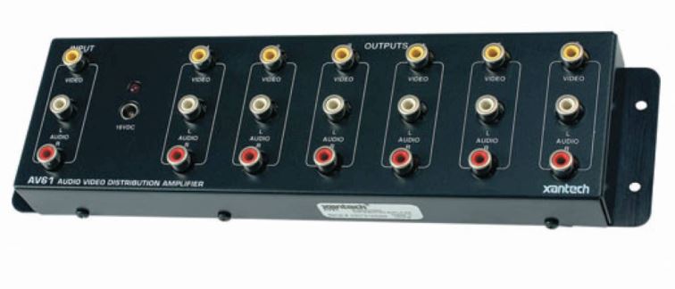 Jamo JAV61 Audio / Video 6 Way Distribution Amplifier