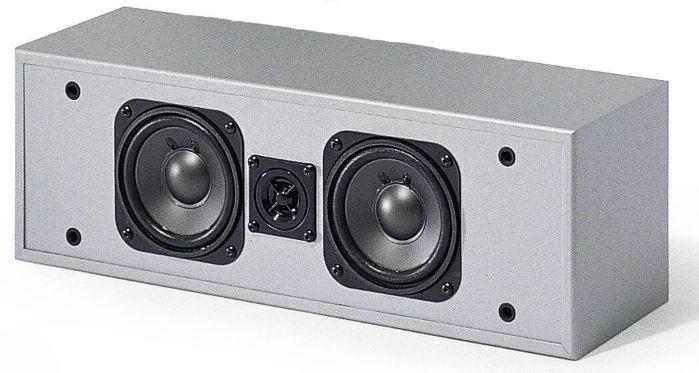 Jamo E4 CEN Centre Speaker in Silver