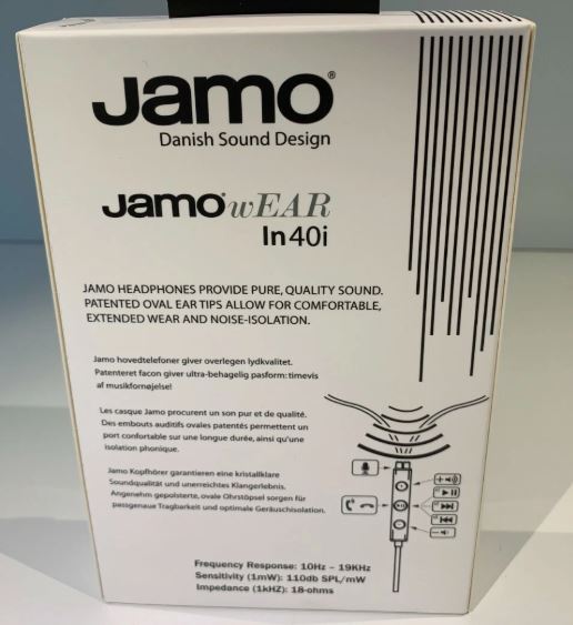 Jamo wEAR In40 In-Ear Headphones in White - Image 2