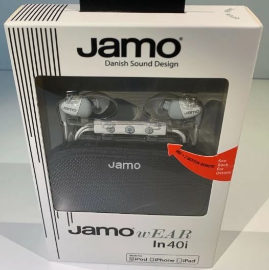 Jamo wEAR In40 In-Ear Headphones in White