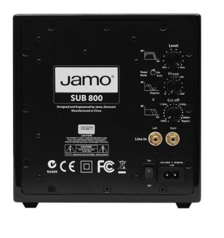 Jamo SUB-800 Subwoofer in White - Image 2