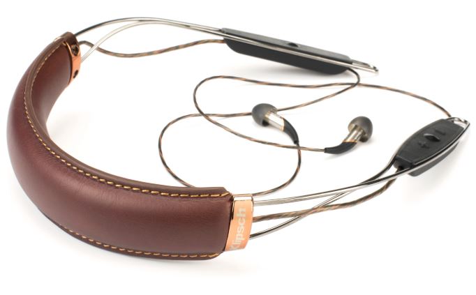 Klipsch X12 Neckband Bluetooth Headphones in Brown