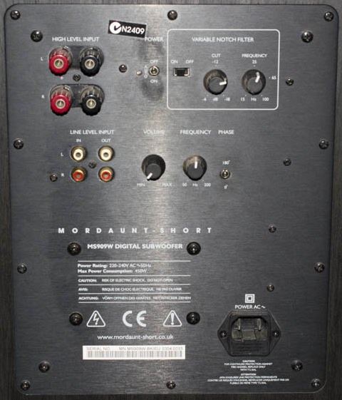 Mordaunt-Short 909W Subwoofer in Maple - Image 4