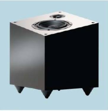 Audio Pro Image Qube speakers in Black