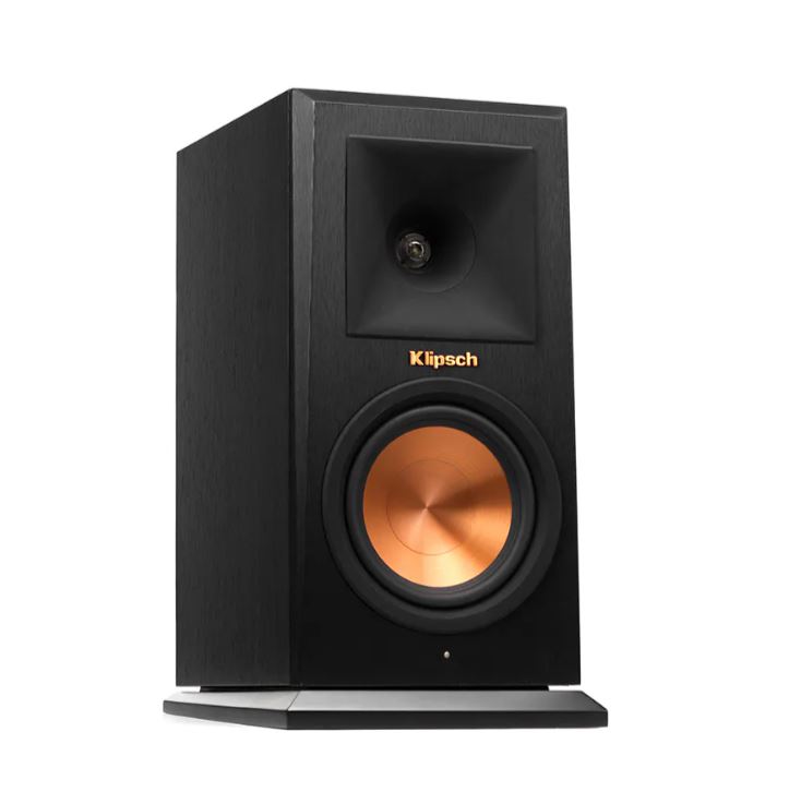 Klipsch RP-140WM Wireless Bookshelf Speakers in Black