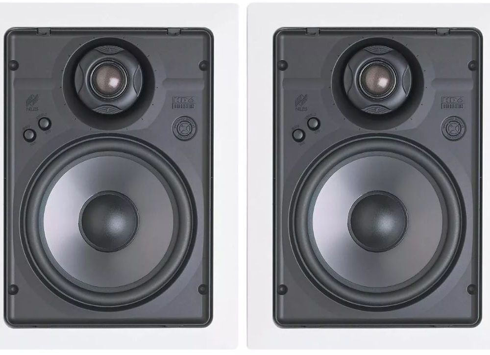 Niles HD6R In-Wall Speakers in White (Pair)