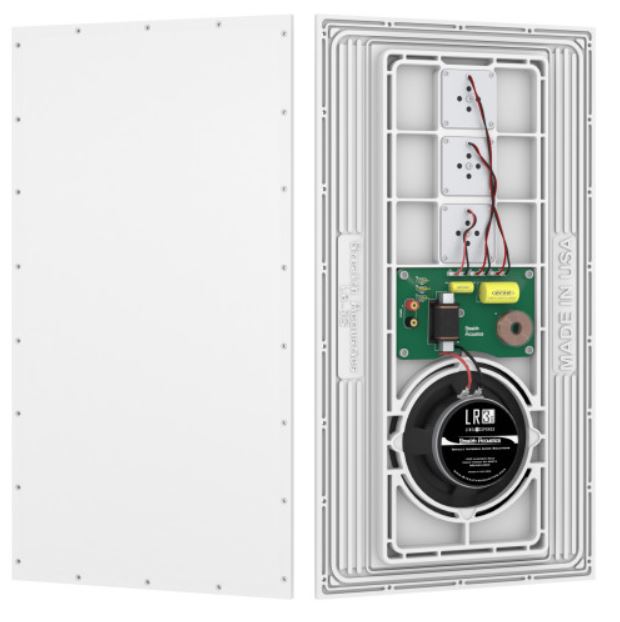 Stealth Acoustics LR3 In Wall Speakers in White