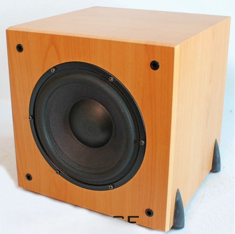 Gale 3070W 65W Subwoofer in Beech
